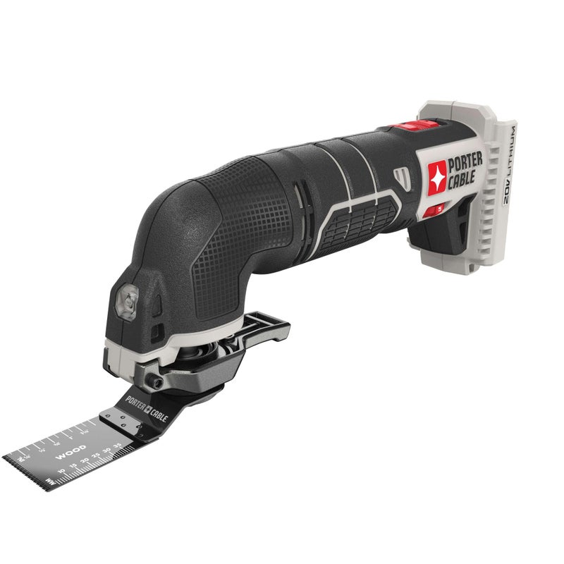 PORTER CABLE PORTER-CABLE 20V MAX* Oscillating Tool with 11-Piece Accessories, Tool Only (PCC710B) - Image 3